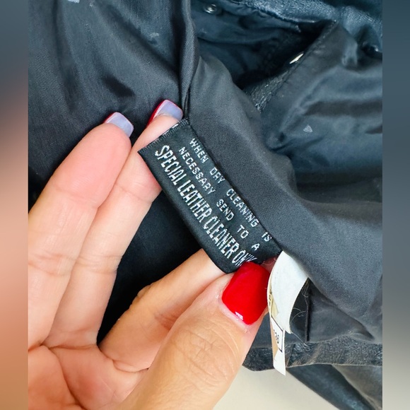 Wilsons Cropped Moto Leather Jacket 🖤 - Picture 7 of 11